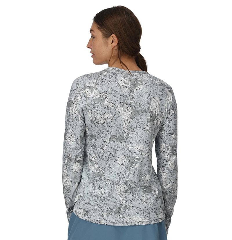 Футболка Simms Women's SolarFlex Crew (Back Eddy White, L) №3 Футболка Simms Women's SolarFlex Crew (Back Eddy White, L) №3