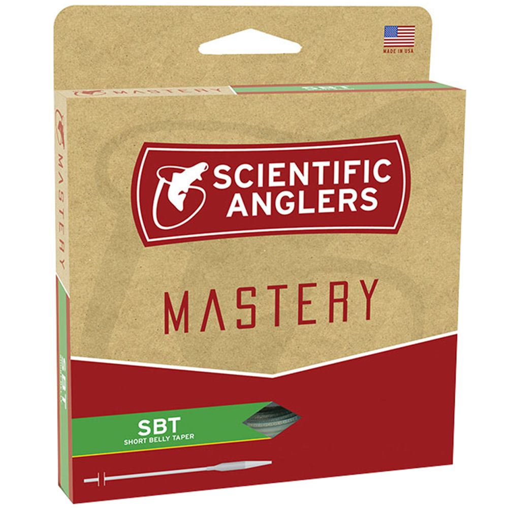 Шнур Scientific Anglers Mastery SBT (WF8F, Dk.Willow/Orange/Dk.Willow)