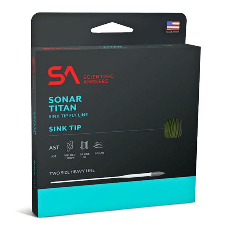 Шнур Scientific Anglers Sonar Titan Sink Tip 6 (WF8F/S, Willow/Moss/Black) Шнур Scientific Anglers Sonar Titan Sink Tip 6 (WF8F/S, Willow/Moss/Black)