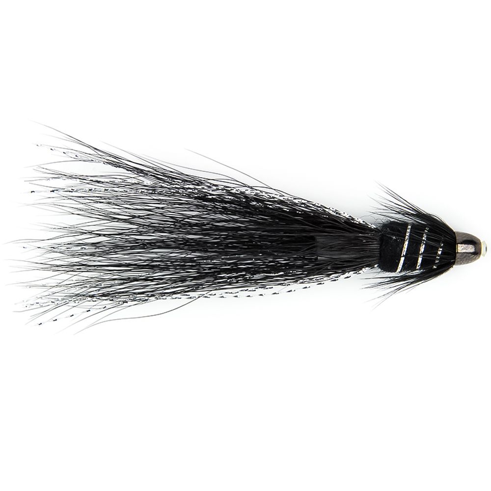 Мушка SF Snaelda-Black Brass Conehead Tube (1", Medium (6.1mm)/Black Nickel)