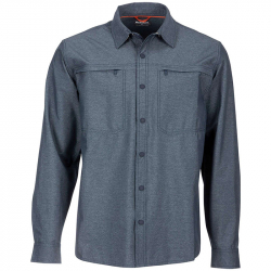 Рубашка Simms Prewett Stretch Woven LS Shirt (Dark Moon, S)