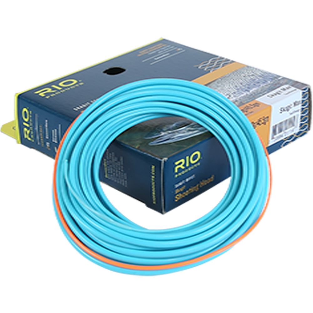 Шнур Rio Skagit Max (475gr, #7, Floating, Teal/Orange)