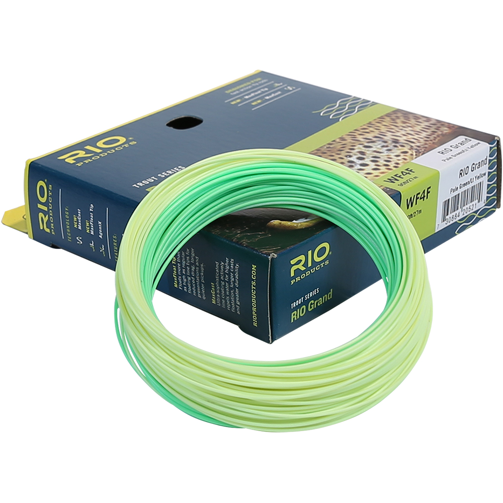 Шнур Rio Grand (WF7F, Pale Green/Lt. Yellow)
