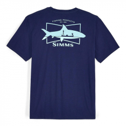 Футболка Simms Salty Sign T-Shirt (Navy, L)