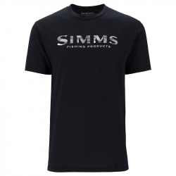 Футболка Simms Simms Shroud Fill Logo T-Shirt (Black, L)