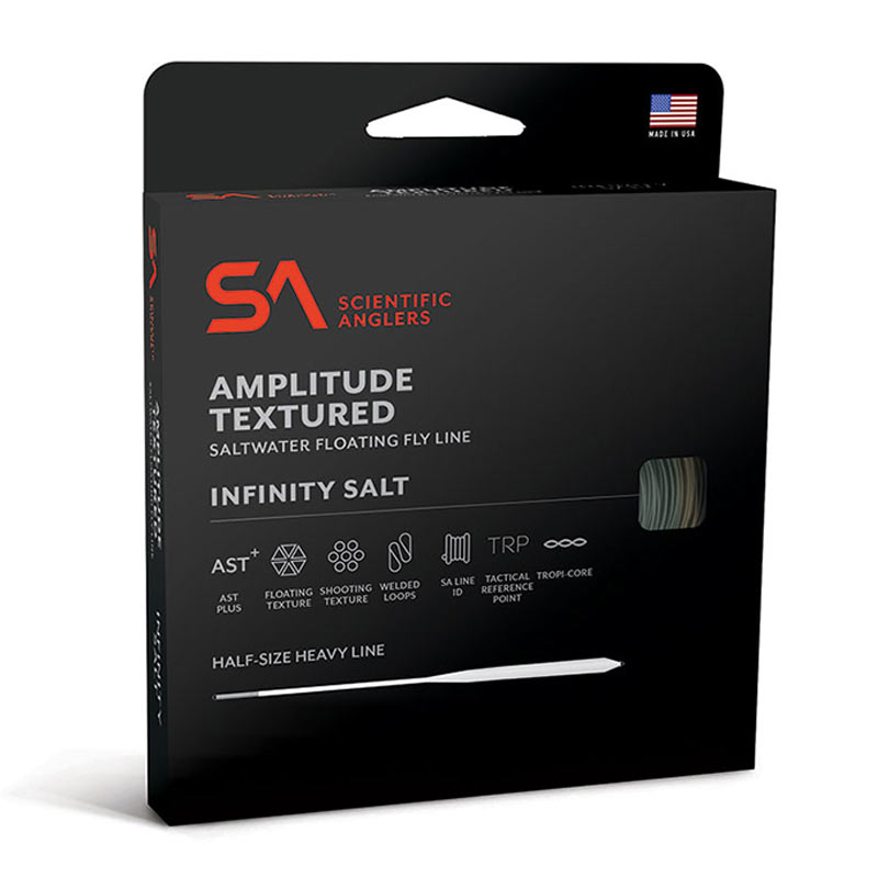 Шнур Scientific Anglers Amplitude Infinity Salt (WF10F, Black/Sand/Horizon)