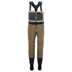 Вэйдерсы Grundens  Boundary Zip Stockingfoot Wader (Stone/Otter, XXL (12-13))