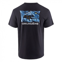 Футболка Grundens Ursa Major SS T-Shirt (Black, XXL)