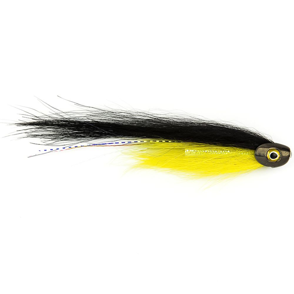 Мушка SF Sun Ray Yellow Fish Skull Tube (6cm (1", Black))