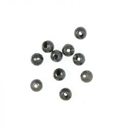 Головки вольфрамовые Tiemco Tungsten Bead Plus Galvan Black Mirror (S, 3.0mm)