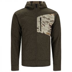 Толстовка Simms CX Hoody - Full Zip (Dark Stone/Ghost Camo Stone, XL)