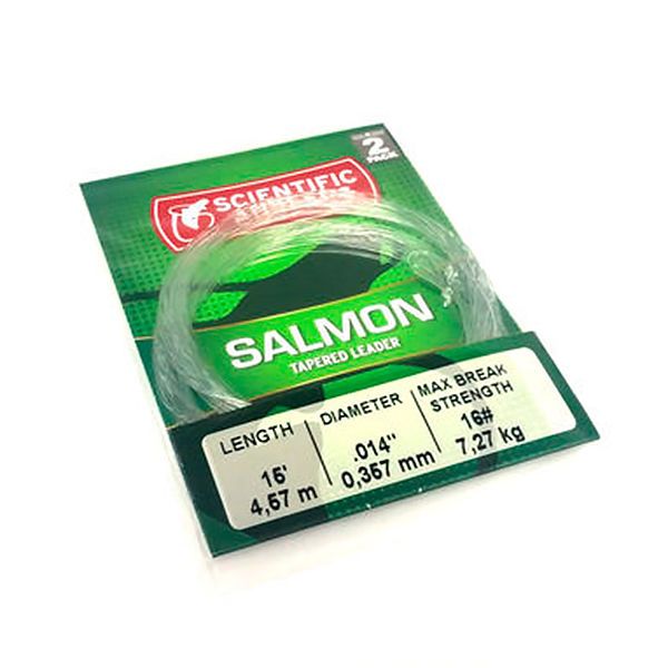 Подлесок Scientific Anglers Salmon Leader - 2pack (12lb, 0,330mm,15ft)