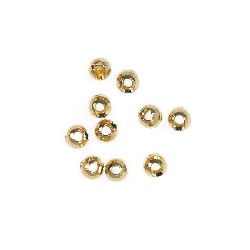 Головки вольфрамовые Tiemco Tungsten Bead Plus Gold Mirror