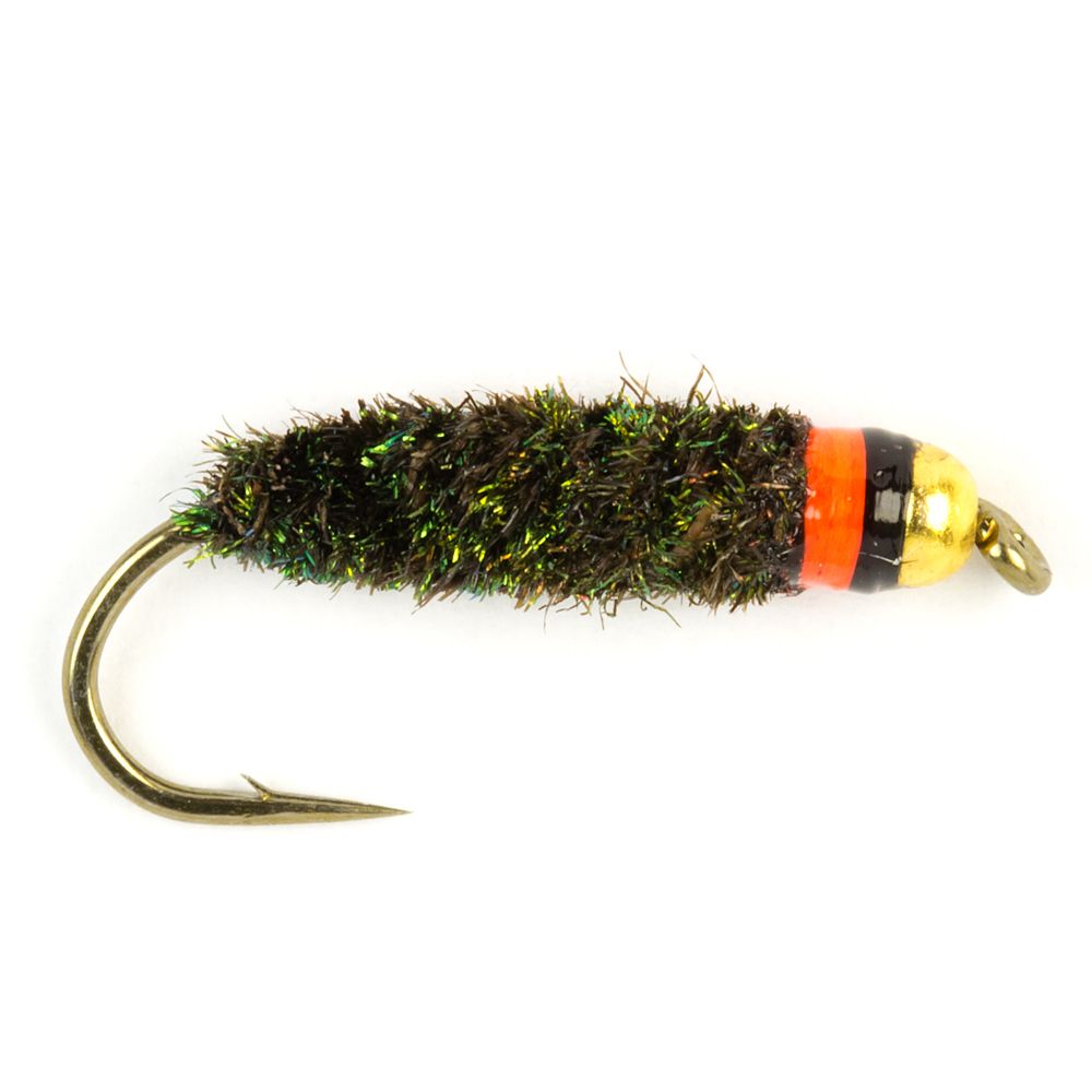 Мушка SF Peacock Brass Beadhead Nymph (#10 (Bronze/Daiichi 1710))