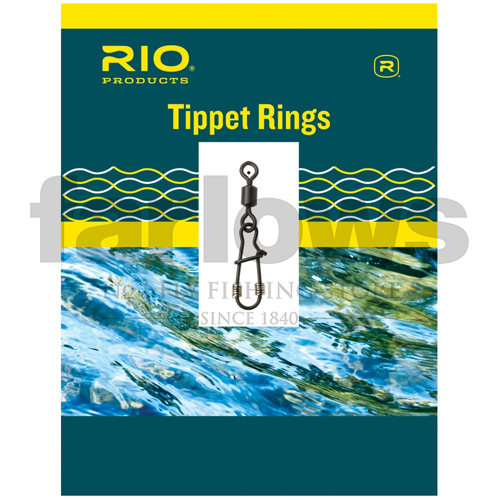 Соединительные кольца Rio Tippet Rings (Trout, 25lb/11.4kg, 2mm)