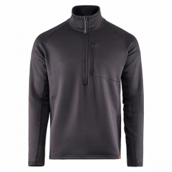 Толстовка Grundens Grundies Thermal 1/2 Zip Top (Black, XXL)