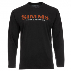 Футболка Simms Logo LS Shirt