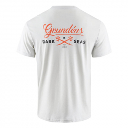 Футболка Grundens Dark Seas X Grundens Common Bond SS T-Shirt (Oyster, L)