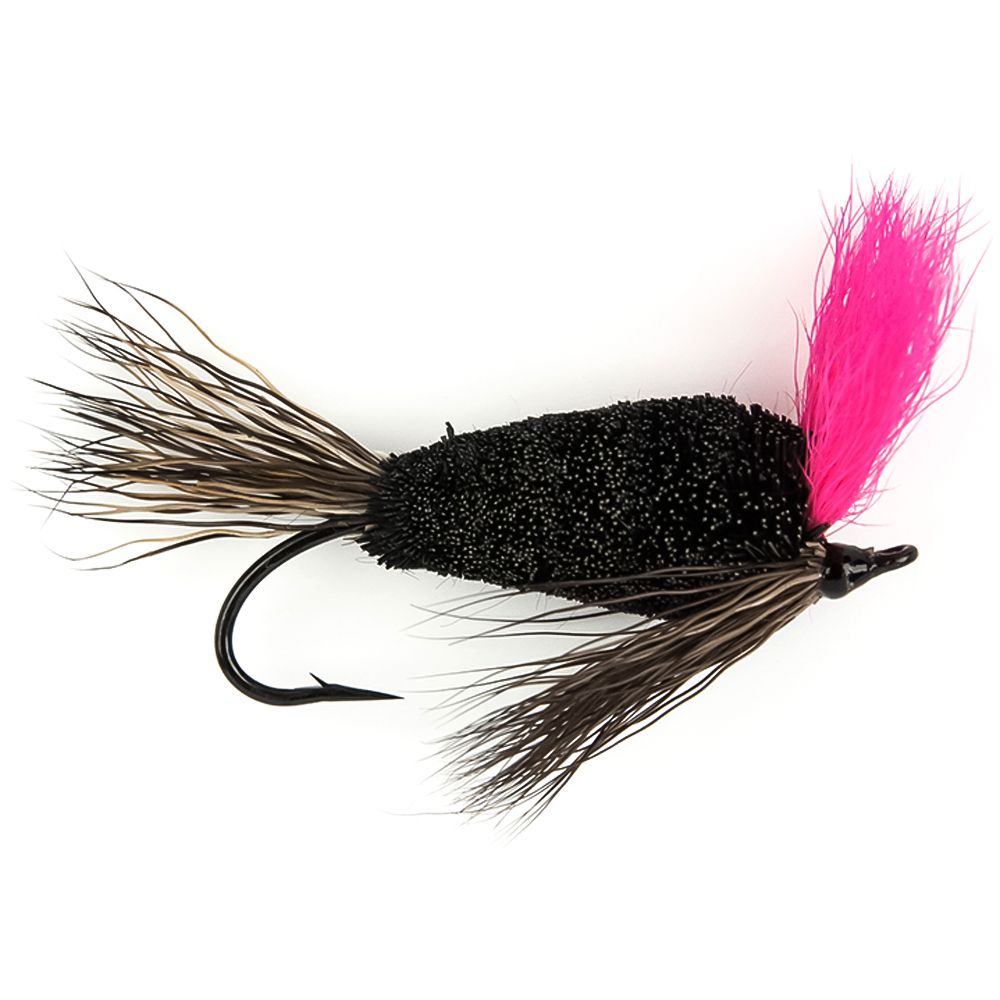 Мушка SF Pinky Dry fly Single (#7 (Black/A.Jackson))