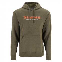 Толстовка Simms Logo Hoody (Military Heather, L)
