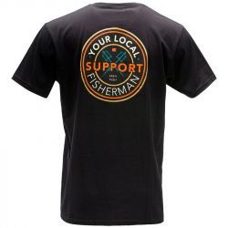 Футболка Grundens Dark Seas X Grundens Day Job T-Shirt (Black, XL)