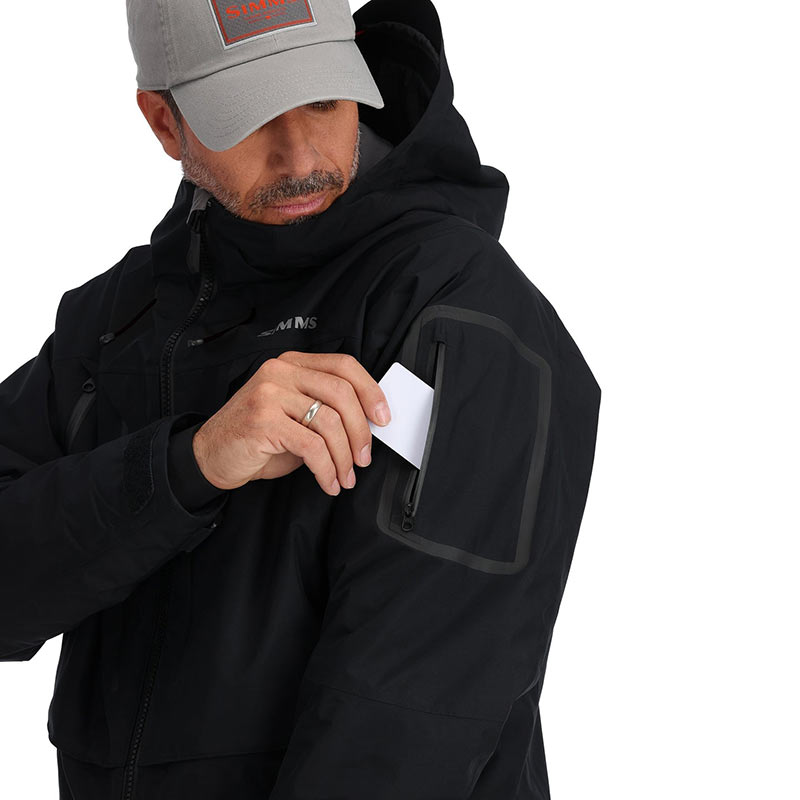Куртка Simms Bulkley Insulated Wading Jacket (Black, XXL) №5 Куртка Simms Bulkley Insulated Wading Jacket (Black, XXL) №5