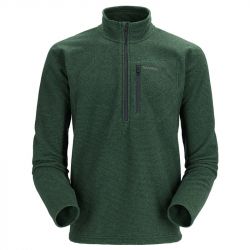 Пуловер Simms Rivershed Sweater Quarter Zip '20 (Forest, L)