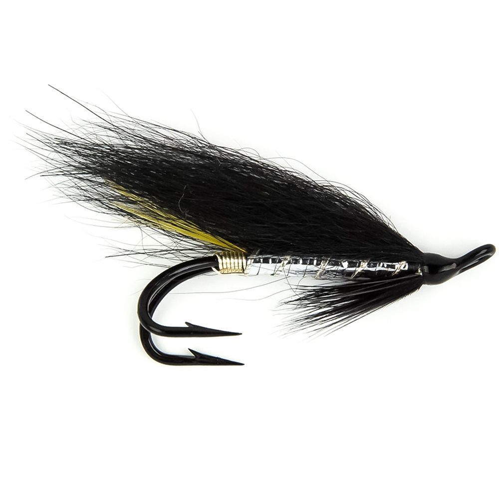 Мушка SF Silver Stoats Tail Double (#10 (Black/VMC 9909))