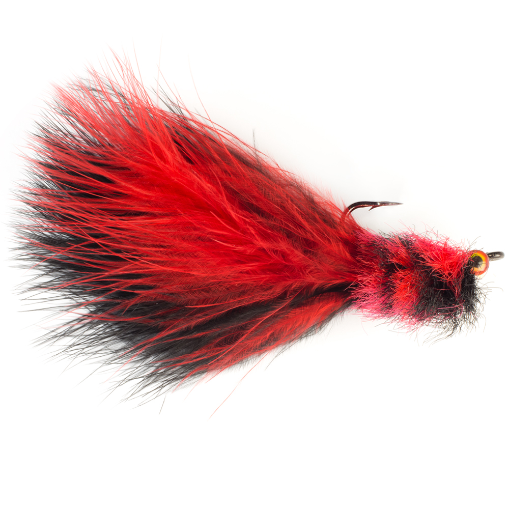 Мушка SF Tarpon Toad Rat-Red & Black