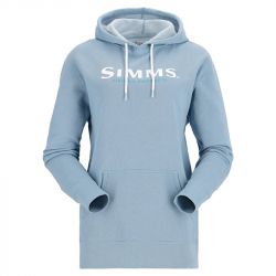 Толстовка Simms Women's Logo Hoody (Cornflower Heather, XL)