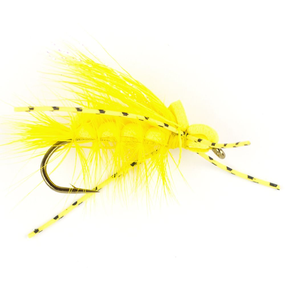 Мушка SF Chernobyl Bug Yellow (#2 (Bronze/Daiichi 1550))