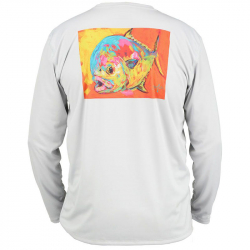 Термофутболка Simms Solar Tech Tee (Expressionist Permit Sterling, XXL)