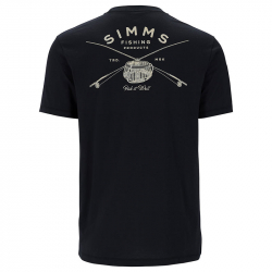 Футболка Simms Classic Tackle T-Shirt (Black, S)