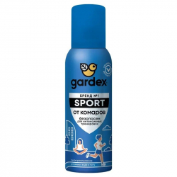 Аэрозоль-репеллент Gardex Sport от комаров