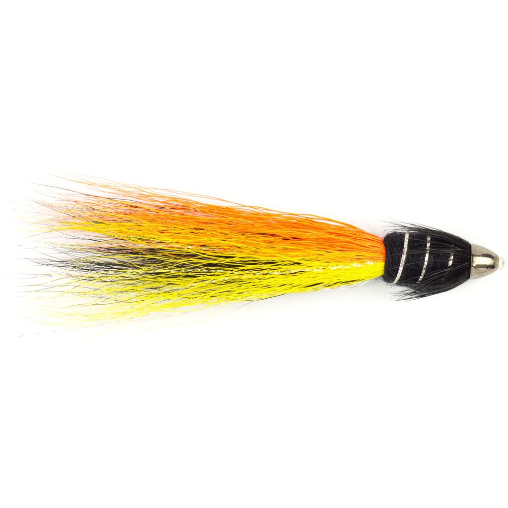 Мушка SF Snaelda-Orange/Yellow/Black Super Copper Tube