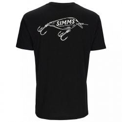 Футболка Simms Square Bill T-Shirt (Black, XXL)