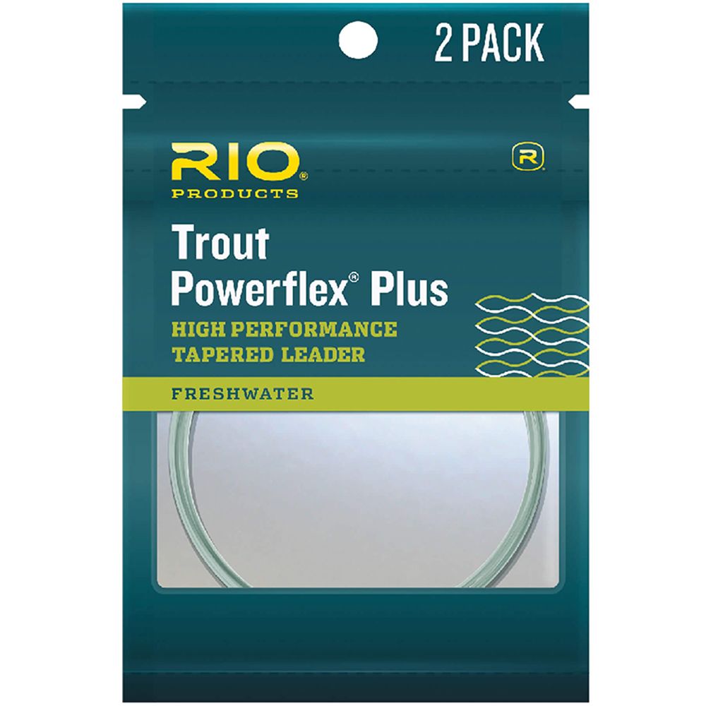 Подлесок Rio Powerflex Plus Leader - 2 Pack (4X, 7.5ft, 7.5lb, 3.4kg)