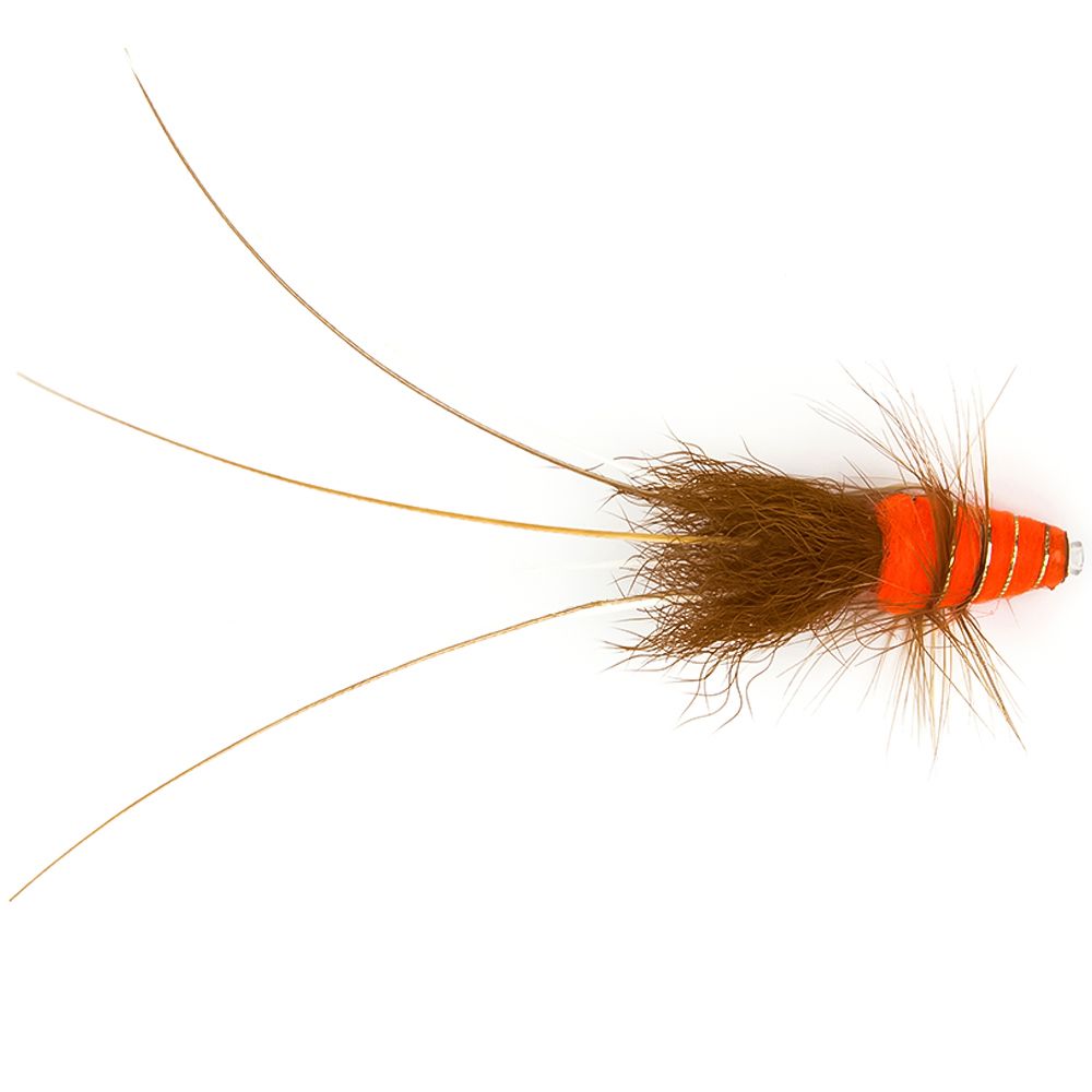 Мушка SF Frances-Fire Orange Copper Tube