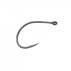 Крючки Ahrex NS172 – Curved Gammarus (#8, Black Nickel, 18 шт/уп)