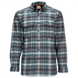 Рубашка Simms Coldweather LS Shirt (Atlantis Steel Plaid, M)