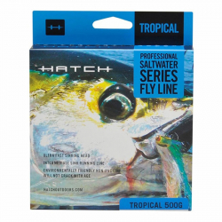 Шнур Hatch Tropical Sinking Line (400gr, Lt.Blue/Gray)