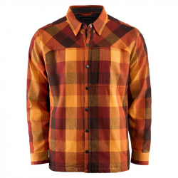 Рубашка Grundens Bankside Lined Shacket (Lobster Plaid, XXL)