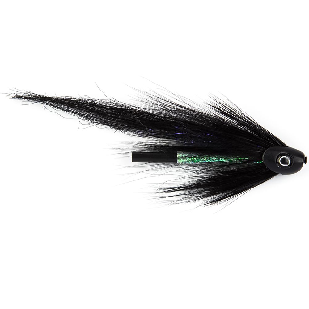 Мушка SF Sun Ray Black Fish Skull Tube (4cm (3/4", Black))
