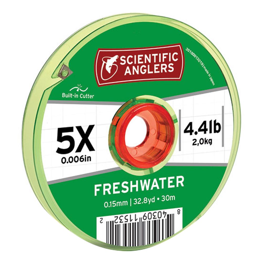 Поводковый материал Scientific Anglers Freshwater Tippet (0Х, 0.28mm, 30m)
