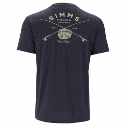 Футболка Simms Classic Tackle T-Shirt (Navy Heather, XL)