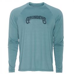 Футболка Grundens Solstrale Lightweight Crew Top (Quarry Print, S)