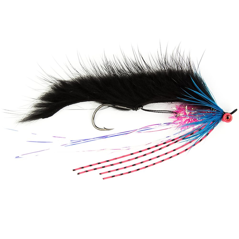 Мушка SF Zonker Leech-Blue Pink Rat (#1 (Black/Owner 5411))