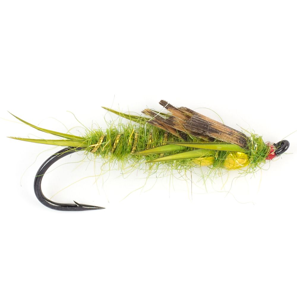 Мушка SF Greeper Olive Single (#2 (Black/Daiichi 2421))