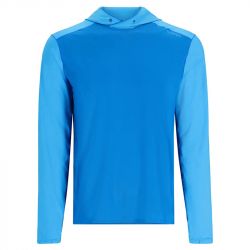 Термофутболка Simms SolarFlex Hoody (Bright Blue/Seaport, XL)