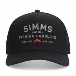 Кепка Simms Double Haul Trucker (Black)